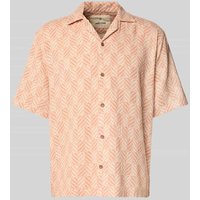 Jack & Jones Premium Regular Fit Freizeithemd mit 1/2-Arm Modell 'BLUVINCENT' in Orange, Größe XXL von Jack & Jones Premium