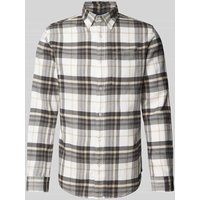 Jack & Jones Premium Slim Fit Freizeithemd Button-Down-Kragen Modell 'BLUNORRIS' in Mittelgrau, Größe M Jack & Jones Premium Slim Fit Freizeithemd Button-Down-Kragen Modell 'BLUNORRIS' in Mittelgrau, Größe M von Jack & Jones Premium