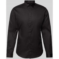 Jack & Jones Premium Slim Fit Freizeithemd mit Kentkragen Modell 'CARDIFF' in Black, Größe XL Jack & Jones Premium Slim Fit Freizeithemd mit Kentkragen Modell 'CARDIFF' in Black, Größe XL von Jack & Jones Premium