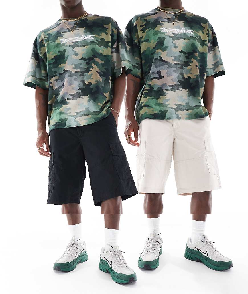 Jack & Jones - 2er-Pack Cargo-Shorts in Schwarz und Creme Jack & Jones - 2er-Pack Cargo-Shorts in Schwarz und Creme von Jack & Jones