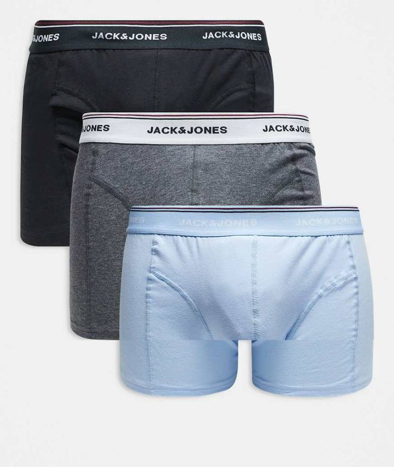 Jack & Jones - 3er Packung schwarze Unterhosen von Jack & Jones
