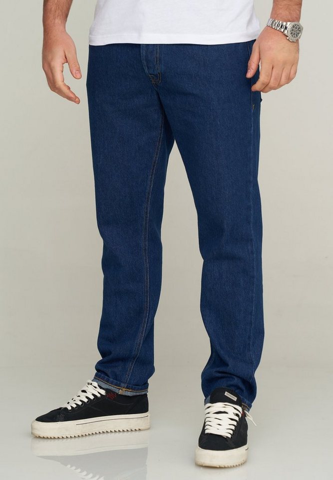 Jack & Jones 5-Pocket-Jeans JJIMIKE JJARIS Jeanshose mit Waschung Baumwolle Stretch Comfort Fit von Jack & Jones