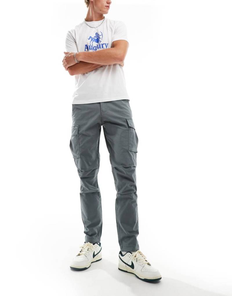 Jack & Jones - Ace - Locker geschnittene Cargohose in Schiefergrau von Jack & Jones