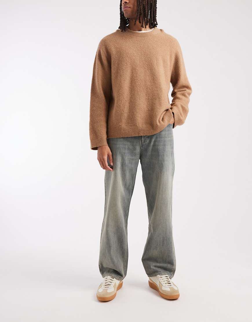 Jack & Jones - Alex - Baggy-Jeans in Hellblau von Jack & Jones