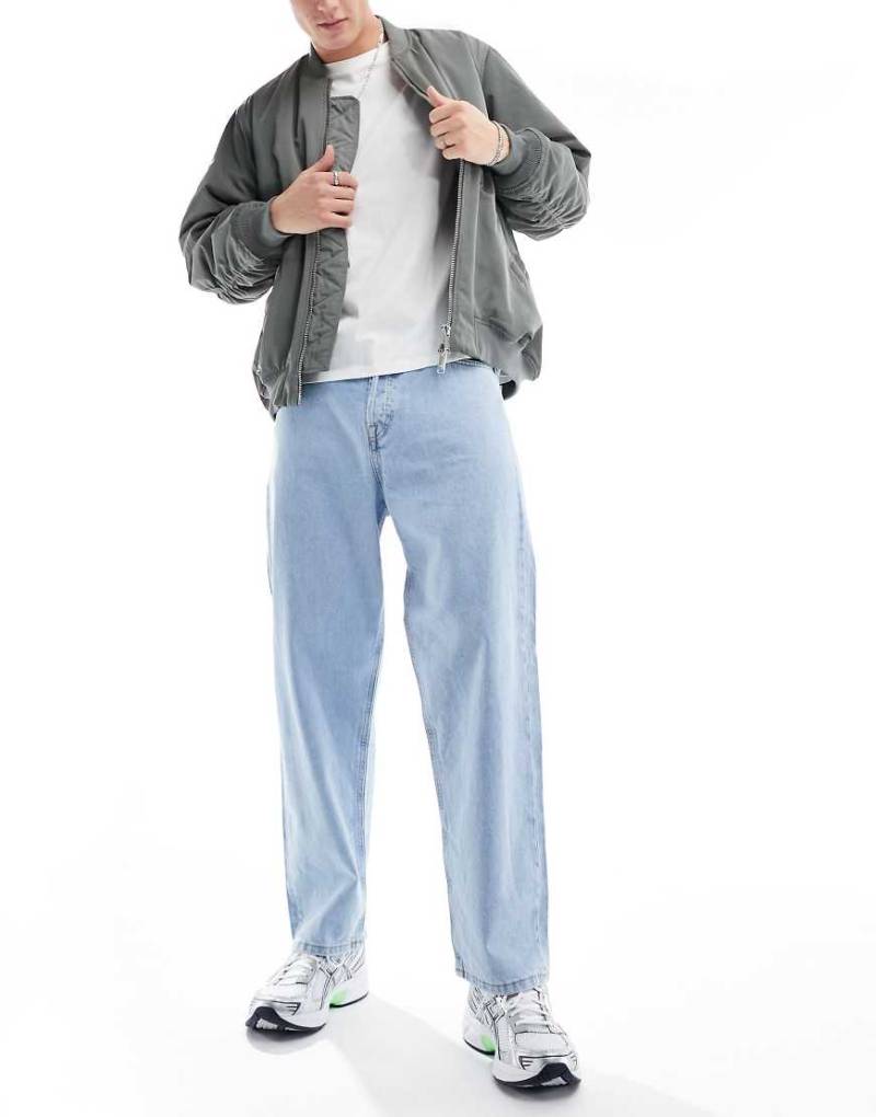 Jack & Jones - Alex - Baggy-Jeans in Hellblau von Jack & Jones