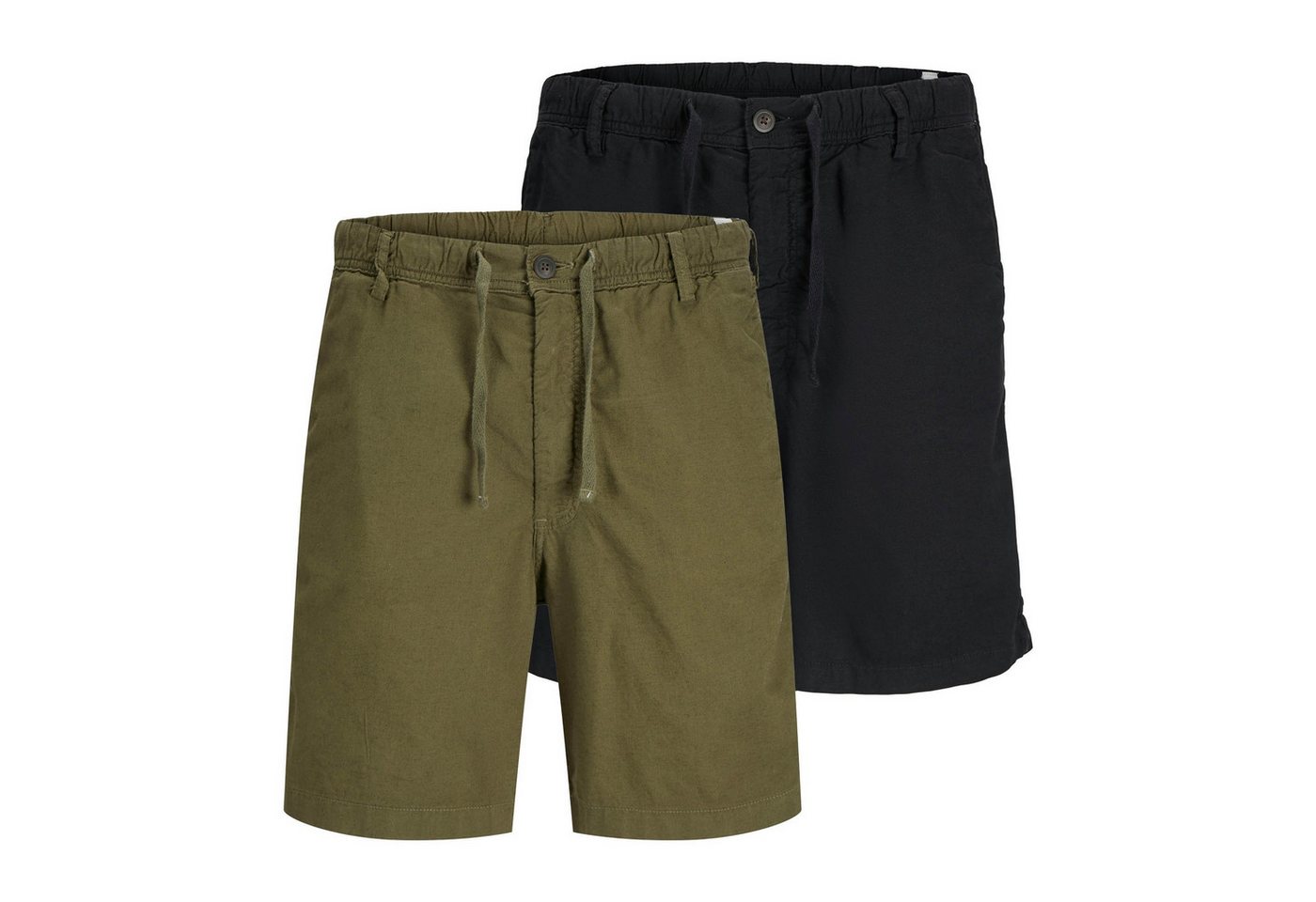 Jack & Jones Bermudas Herren Bermuda-Shorts Baumwollmischung von Jack & Jones