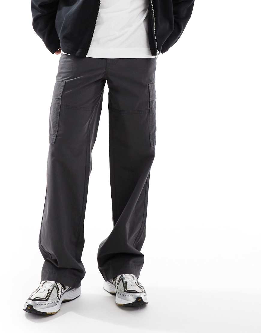 Jack & Jones - Bill - Weit geschnittene Cargohose in Dunkelgrau von Jack & Jones