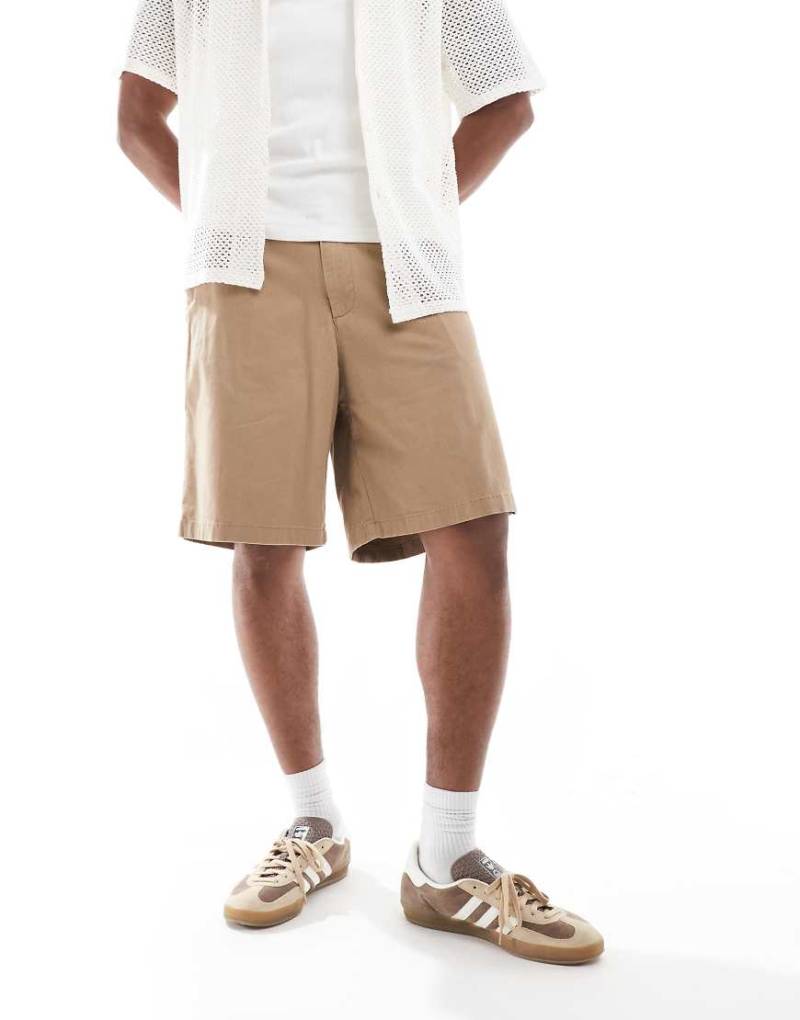 Jack & Jones - Bill - Weit geschnittene Chino-Shorts in Hellbraun von Jack & Jones