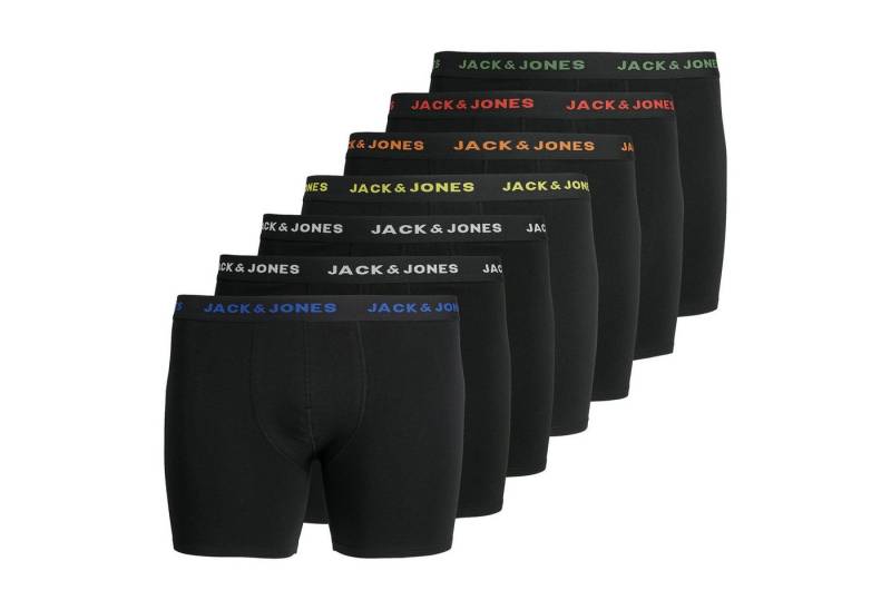 Jack & Jones Boxer Herren Boxershort 7er Pack Baumwolle (Packung, 7er Pack) von Jack & Jones