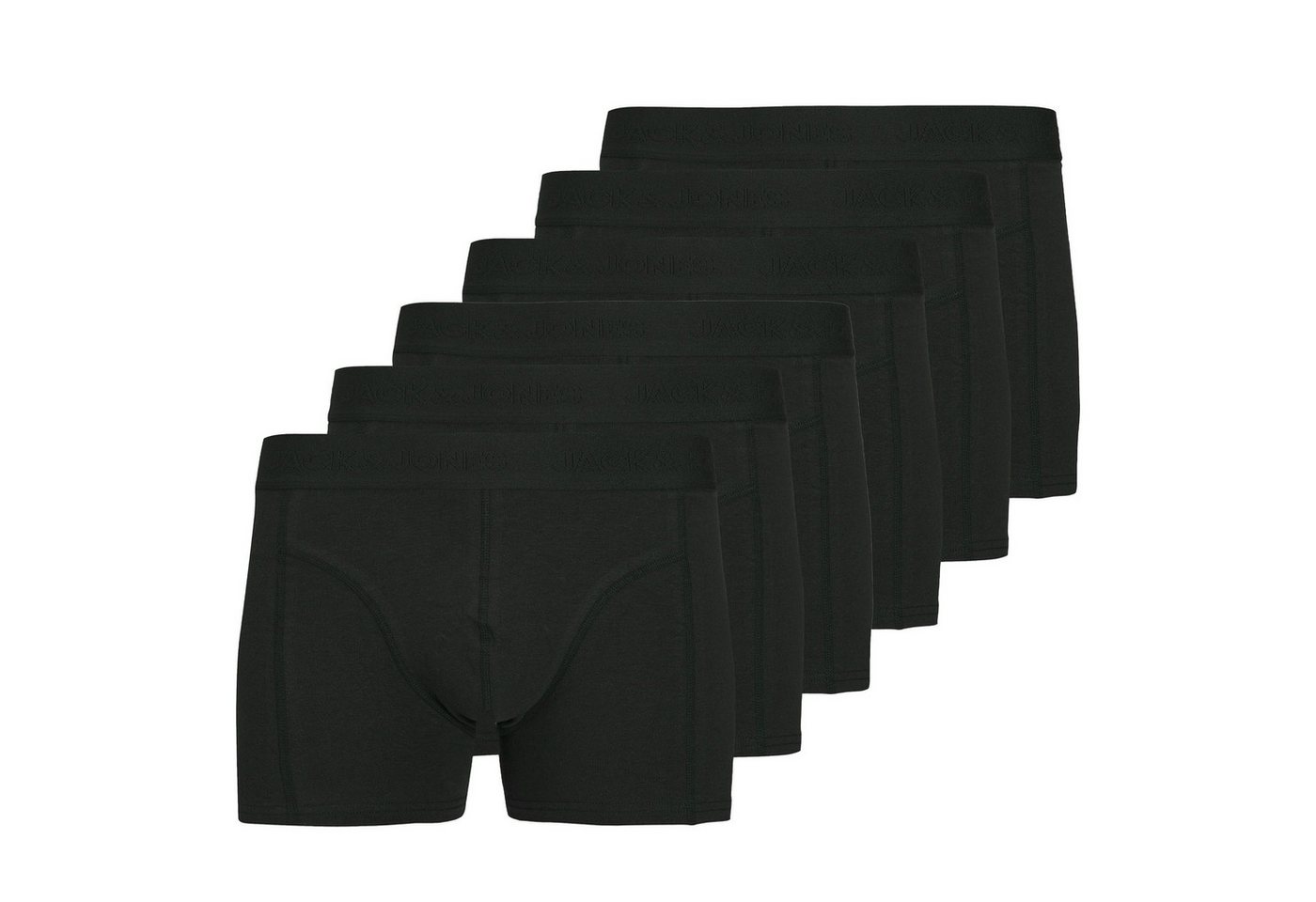 Jack & Jones Boxer Herren Boxershort 6er Pack Baumwolle (Packung, 6er Pack) von Jack & Jones