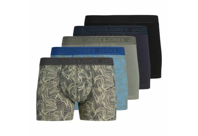 Jack & Jones Boxer Herren Boxershort 5er Pack Baumwolle (Packung, 5er Pack) von Jack & Jones