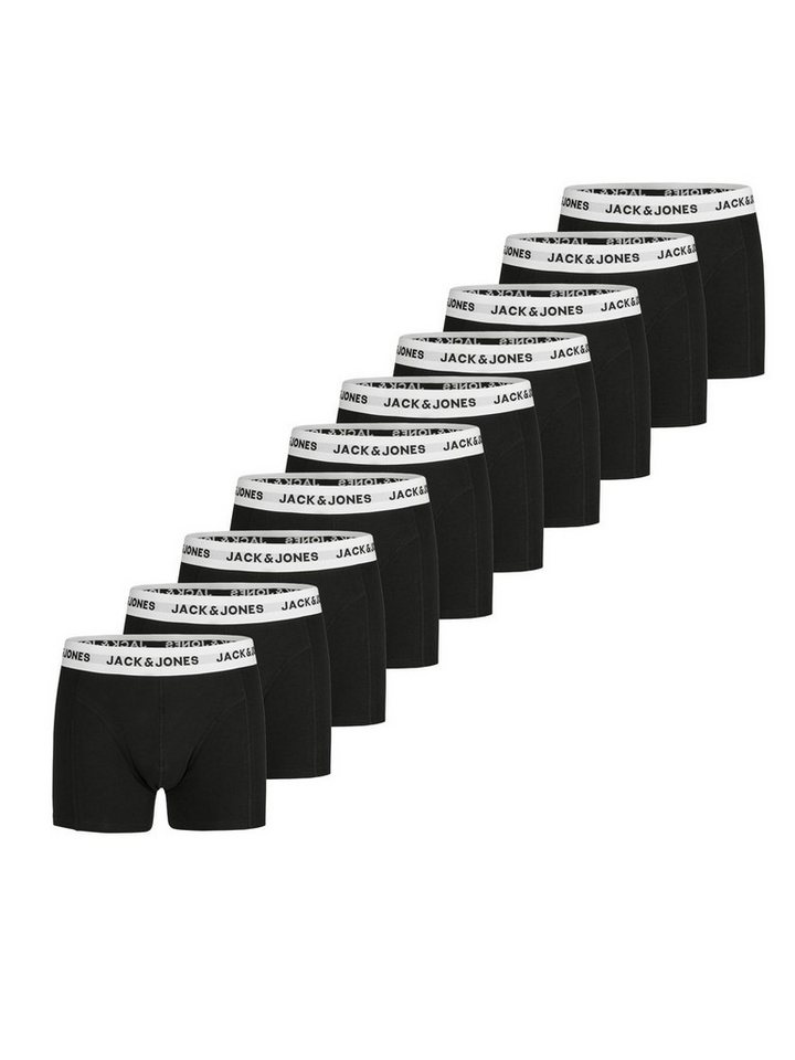 Jack & Jones Boxershorts Herren Retroshorts 10er Pack JACANTON Regular Fit (Vorteilspack, 10-St) Unterhosen mit Stretch von Jack & Jones