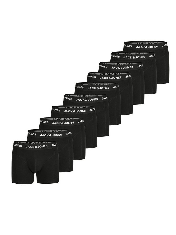 Jack & Jones Boxershorts Herren Retroshorts 10er Pack JACANTON Regular Fit (Vorteilspack, 10-St) Unterhosen mit Stretch von Jack & Jones