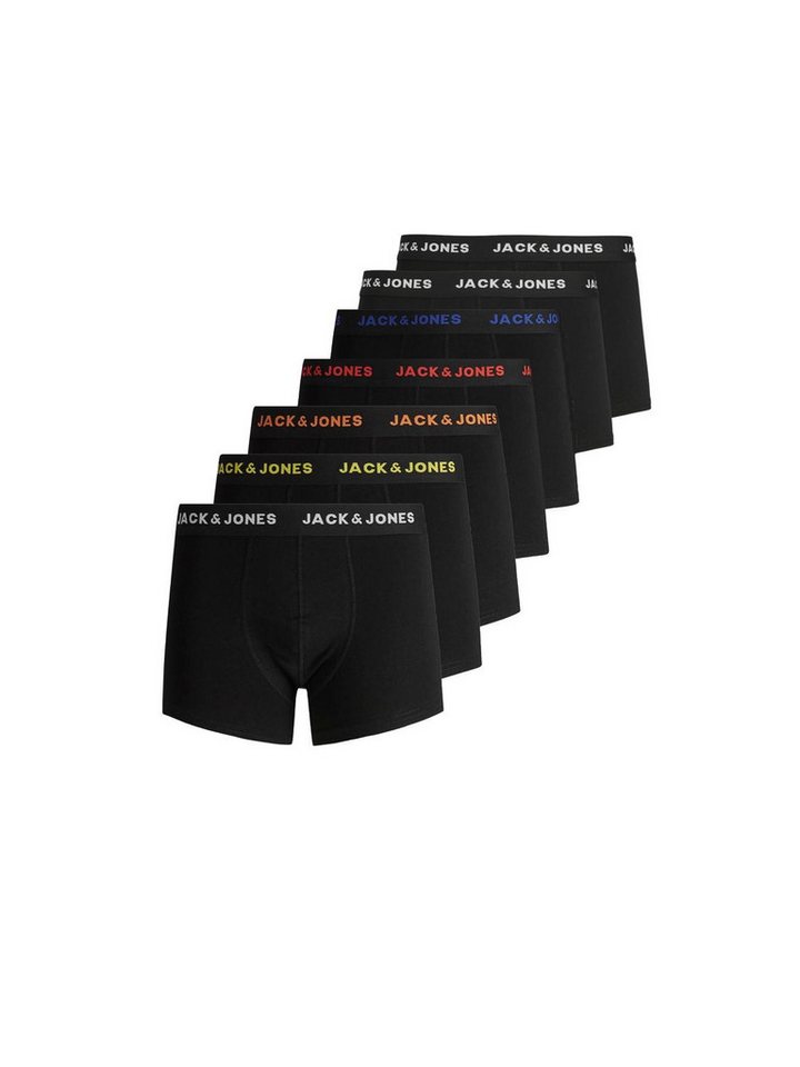 Jack & Jones Boxershorts Jack & Jones 7er Pack Herren Boxershorts schwarz Unterwäsche Trunks Jack & Jones Boxershorts Jack & Jones 7er Pack Herren Boxershorts schwarz Unterwäsche Trunks von Jack & Jones