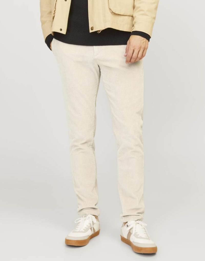 Jack & Jones - Chinohose in Castlerock-Grau von Jack & Jones
