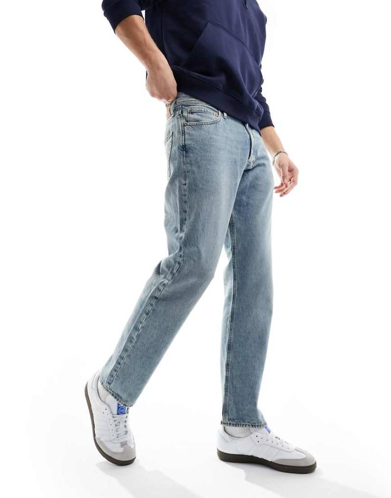 Jack & Jones - Chris - Gerade geschnittene Jeans in Vintage-Hellblau ohne Stretchanteil von Jack & Jones