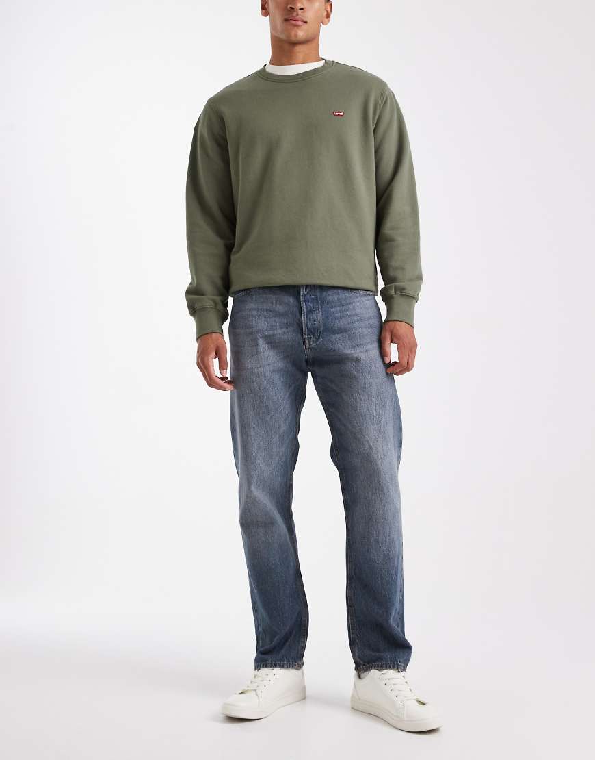 Jack & Jones - Chris - Straight Jeans in Mittelblau Jack & Jones - Chris - Straight Jeans in Mittelblau von Jack & Jones