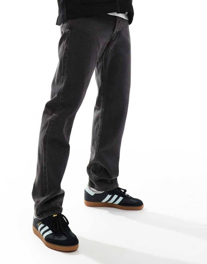 Jack & Jones - Chris - Straight Jeans in verwaschenem Schwarz von Jack & Jones