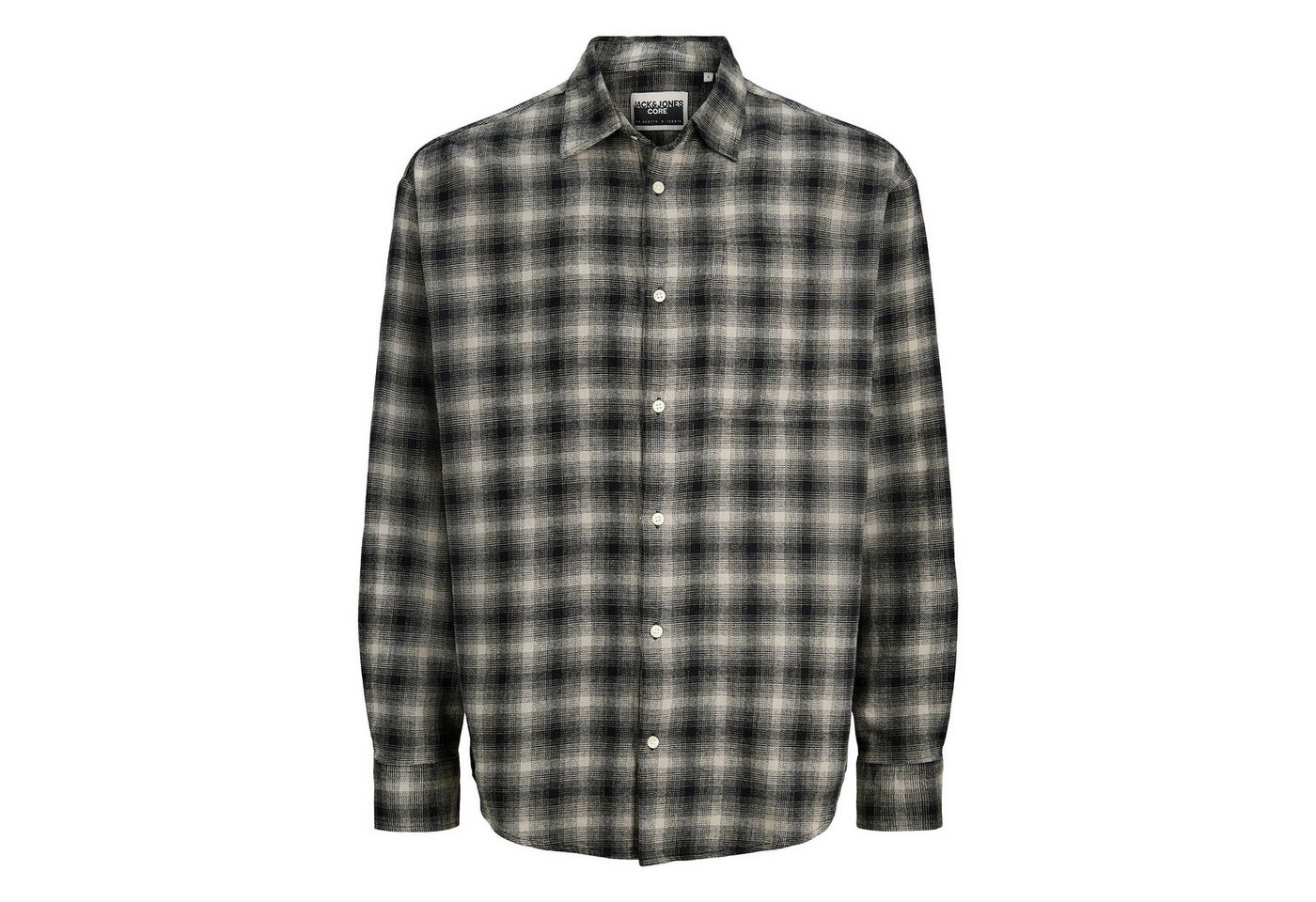 Jack & Jones Flanellhemd JCOCOVER Checked Flannel Shirt LS mit klassischem Karomuster von Jack & Jones
