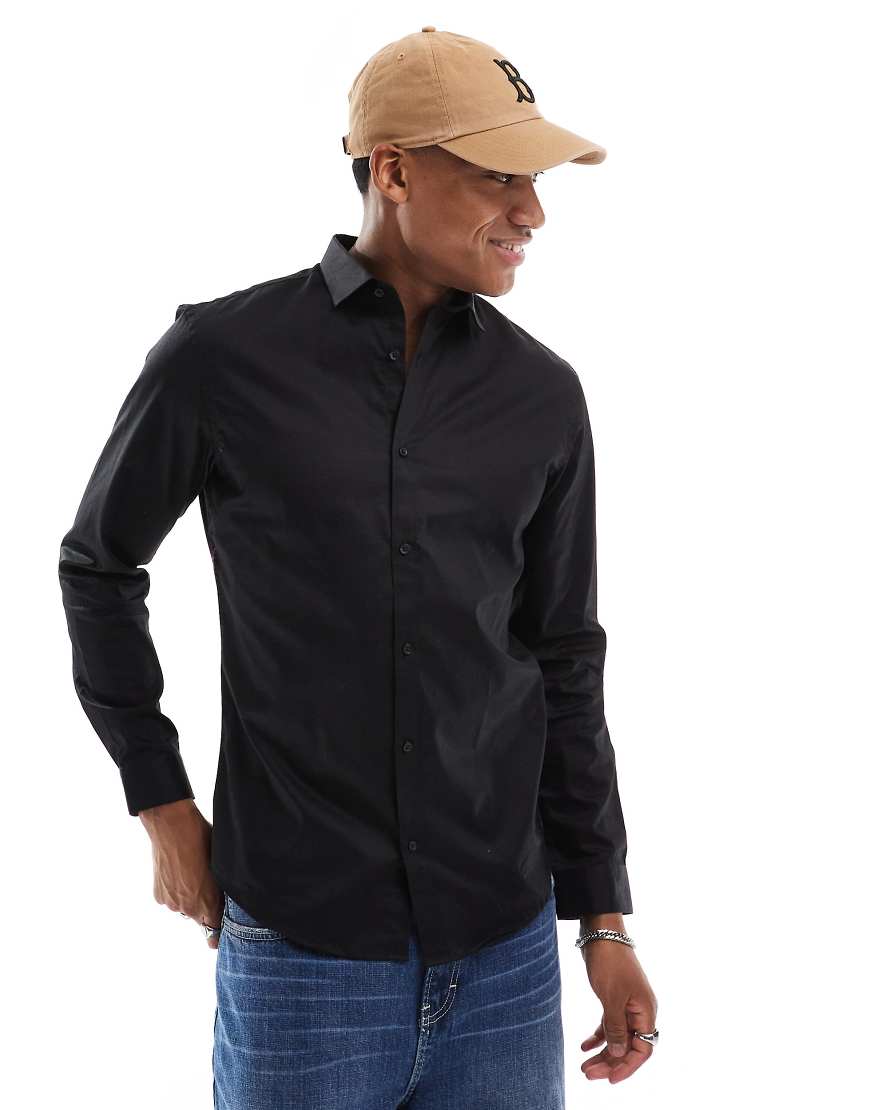 Jack & Jones - Flanellhemd in Schwarz von Jack & Jones