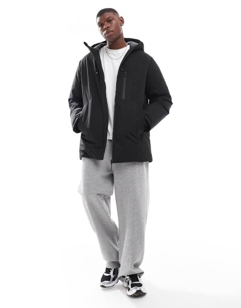 Jack & Jones - Funktionaler Parka in Schwarz von Jack & Jones