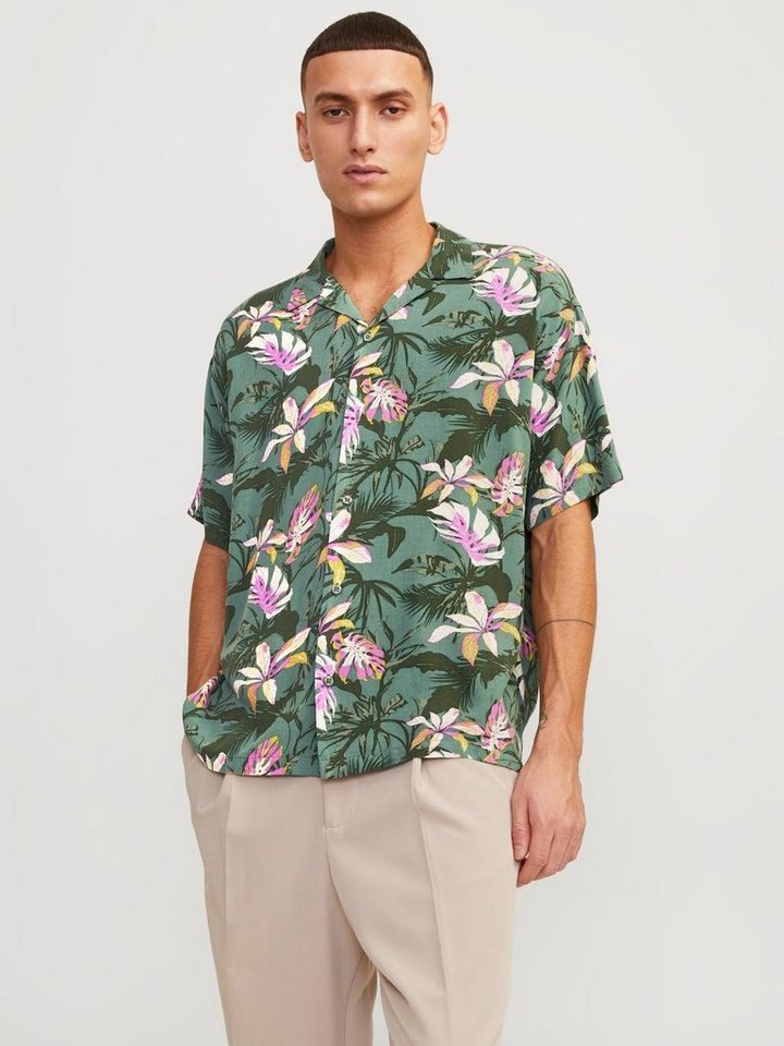 Jack & Jones Hawaiihemd JORLUKE TAMPA AOP SHIRT SS SN von Jack & Jones