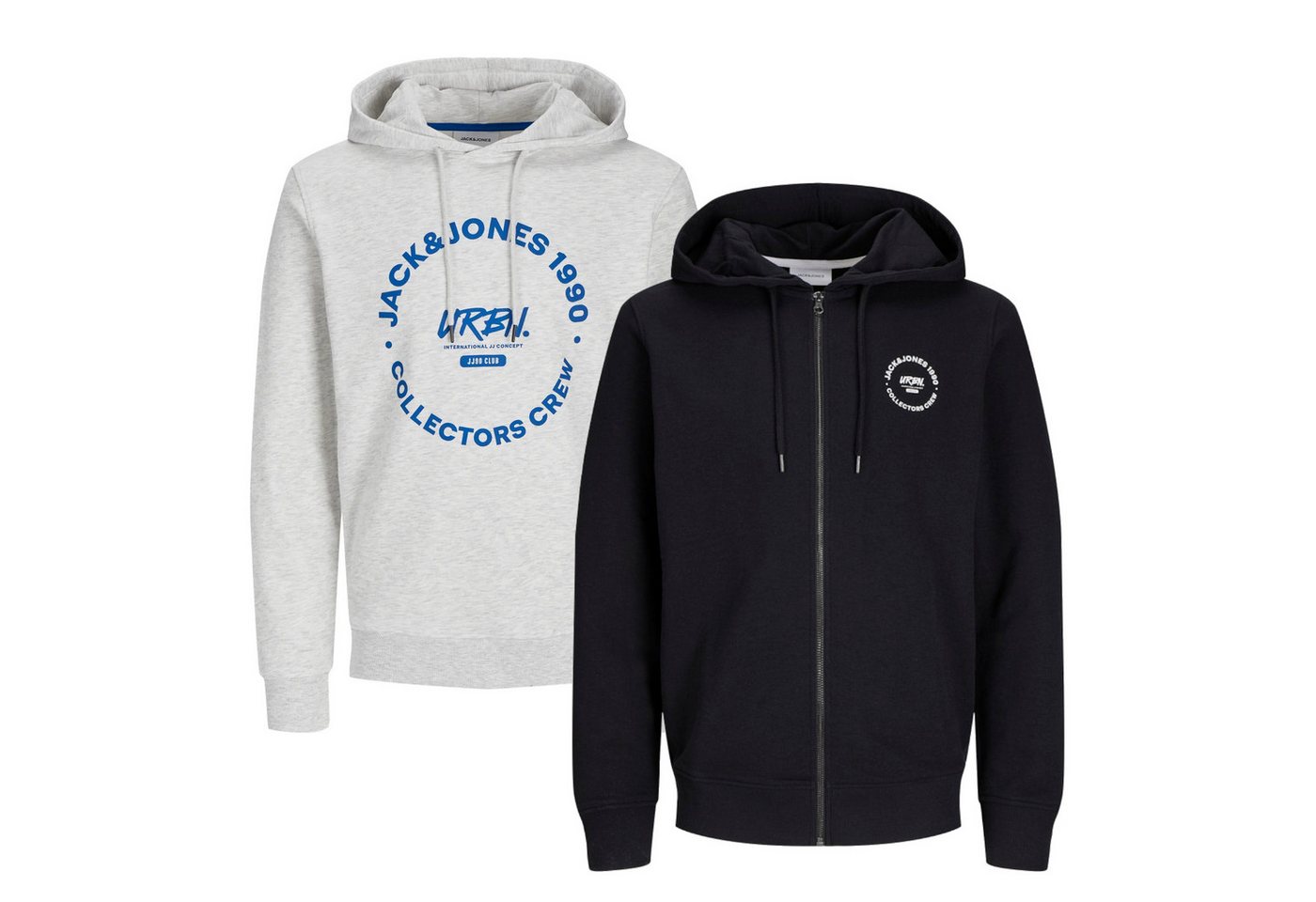 Jack & Jones Hoodie INFINITY Hoodie Multipack Herren Kapuzenpullover Sweatshirt Kapuzensweatshirt von Jack & Jones