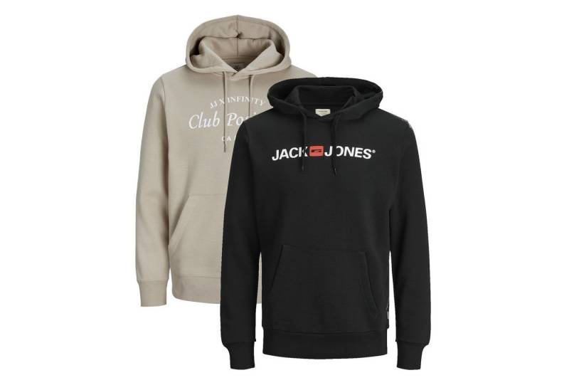 Jack & Jones Hoodie INFINITY Hoodie Multipack Herren Kapuzenpullover Sweatshirt Kapuzensweatshirt von Jack & Jones