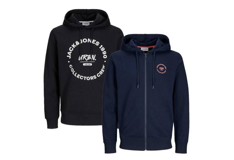 Jack & Jones Hoodie INFINITY Hoodie Multipack Herren Kapuzenpullover Sweatshirt Kapuzensweatshirt von Jack & Jones
