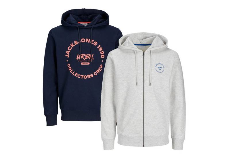 Jack & Jones Hoodie INFINITY Hoodie Multipack Herren Kapuzenpullover Sweatshirt Kapuzensweatshirt von Jack & Jones