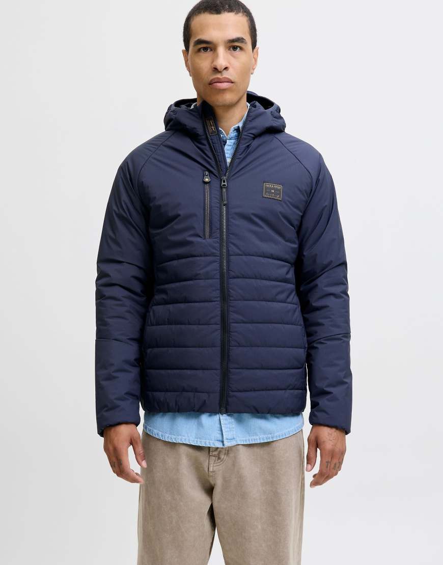 Jack & Jones - Hybrid-Jacke in Sky Captain-Grau von Jack & Jones