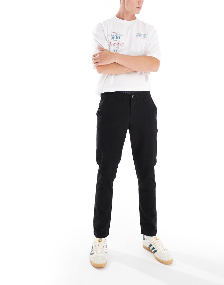 Jack & Jones Intelligence - Schmal geschnittene Chinohose in Schwarz von Jack & Jones