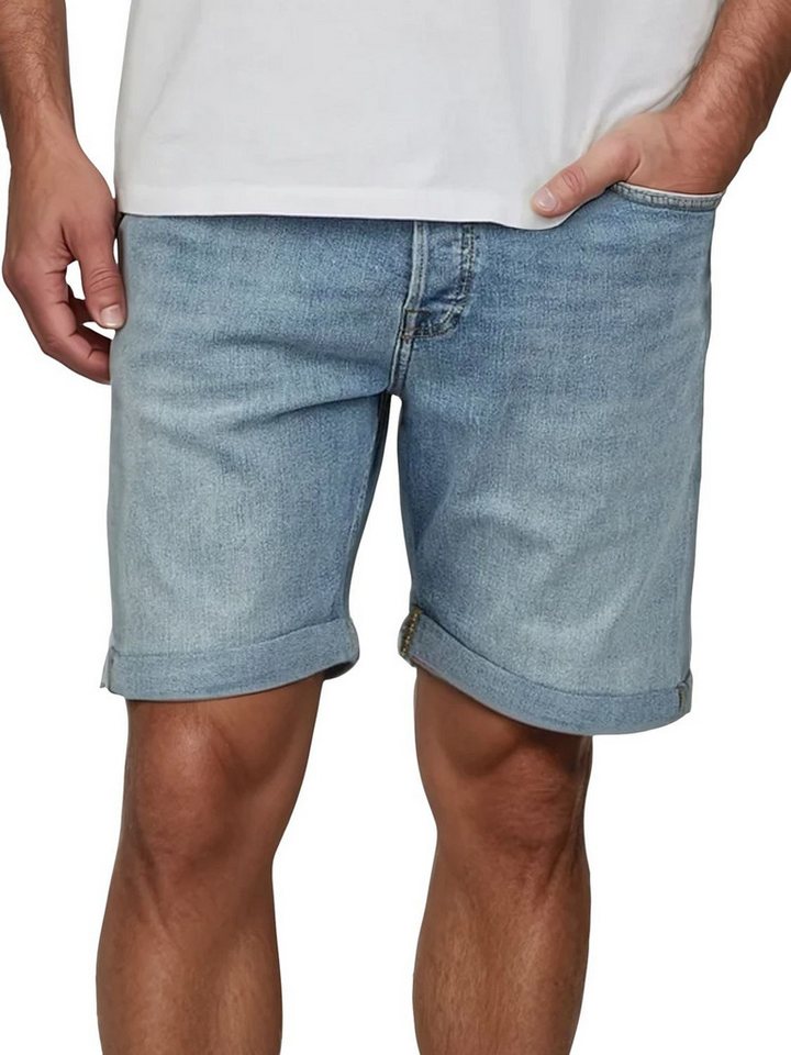 Jack & Jones Jeansshorts Herren Shorts JJIRICK Regular Fit Bermudashorts mit Stretch von Jack & Jones