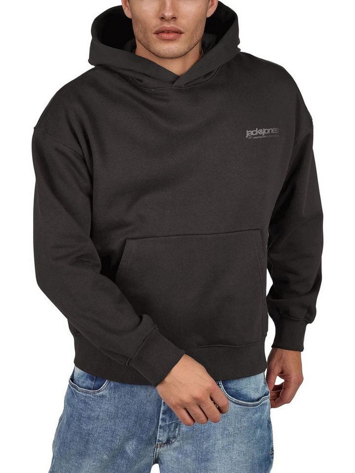 Jack & Jones Kapuzenpullover Herren Hoodie JJEURBAN EDGE Relaxed Fit Sweatshirt mir Kängurutasche von Jack & Jones