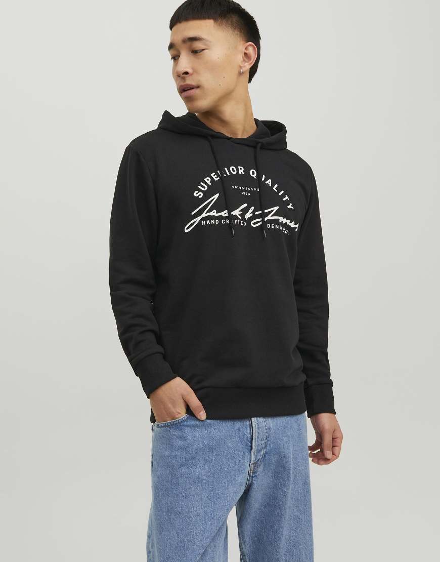 Jack & Jones - Kapuzenpullover in Schwarz von Jack & Jones