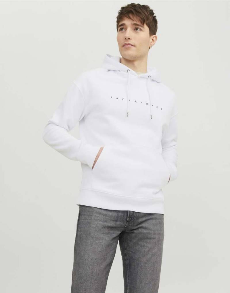 Jack & Jones - Kapuzenpullover in Weiß von Jack & Jones