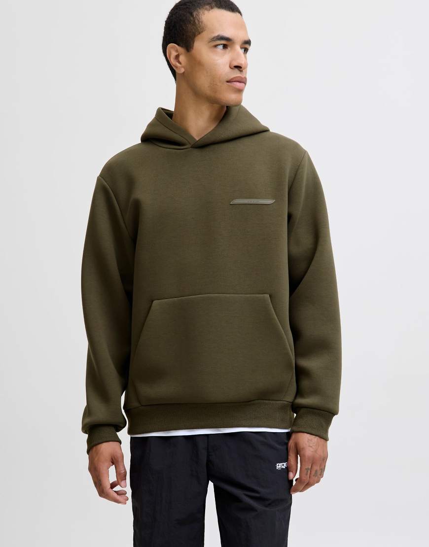 Jack & Jones - Kapuzenpullover in der Farbe Grape Leaf-Grün von Jack & Jones