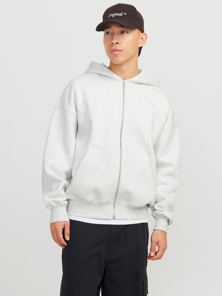 Jack & Jones Kapuzensweatjacke JJEURBAN EDGE SWEAT ZIP HOOD NOOS mit Rippbündchen von Jack & Jones