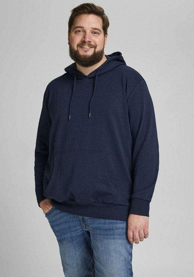 Jack & Jones PlusSize Kapuzensweatshirt BASIC SWEAT HOOD bis Größe 6XL von Jack & Jones PlusSize