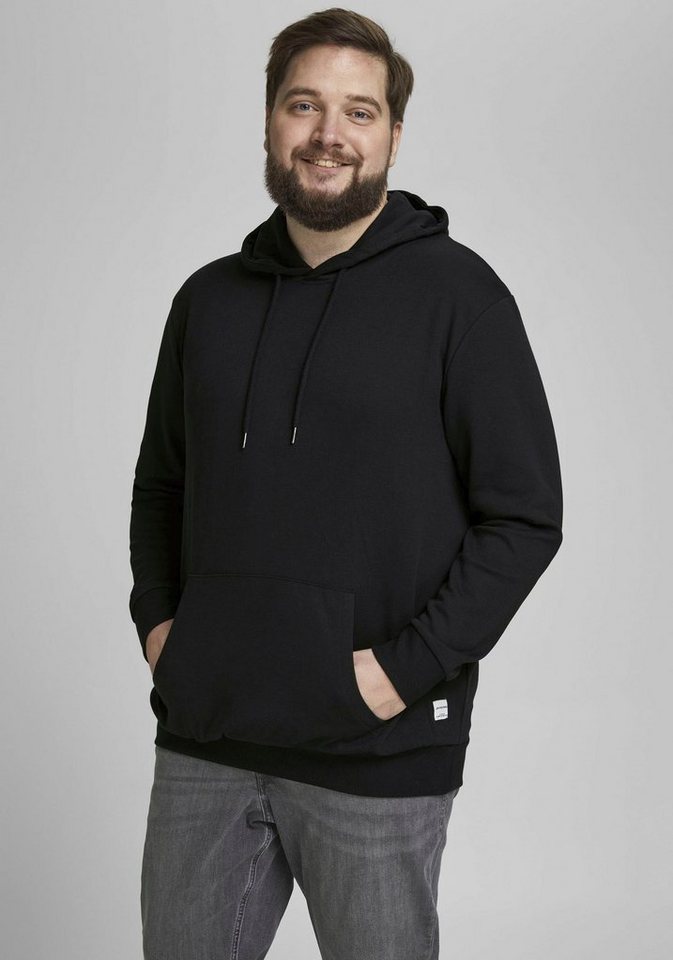 Jack & Jones PlusSize Kapuzensweatshirt BASIC SWEAT HOOD bis Größe 6XL von Jack & Jones PlusSize