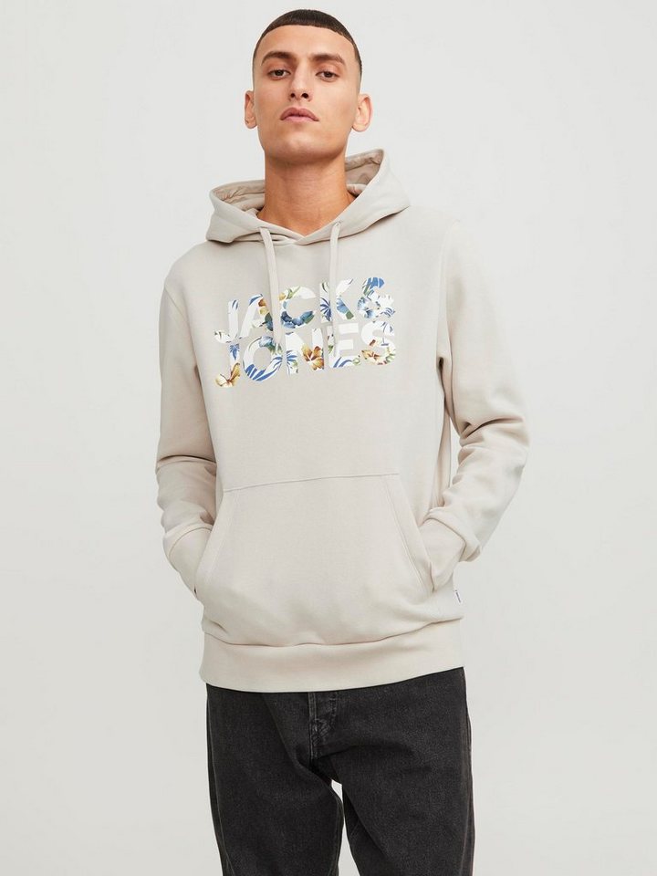 Jack & Jones Kapuzensweatshirt JJEJEFF CORP LOGO SWEAT HOOD LN von Jack & Jones