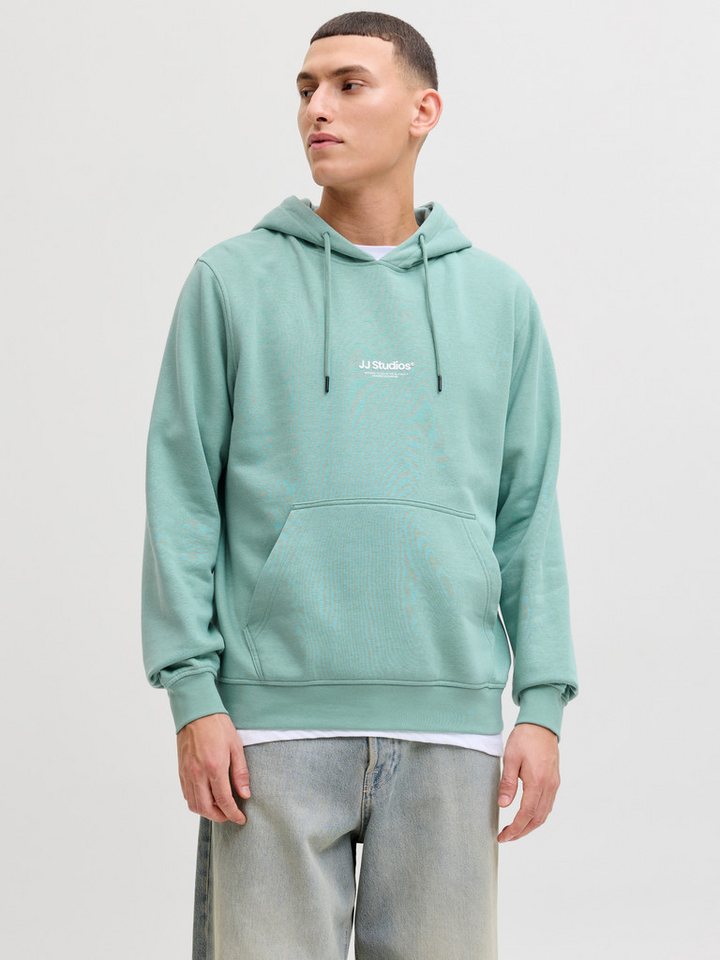 Jack & Jones Kapuzensweatshirt JJESOHO SWEAT HOOD NOOS mit stylischem Print von Jack & Jones