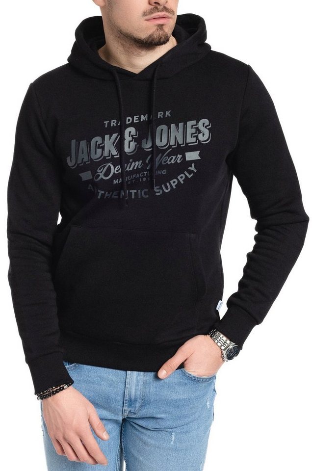 Jack & Jones Kapuzensweatshirt mit Logodruck von Jack & Jones