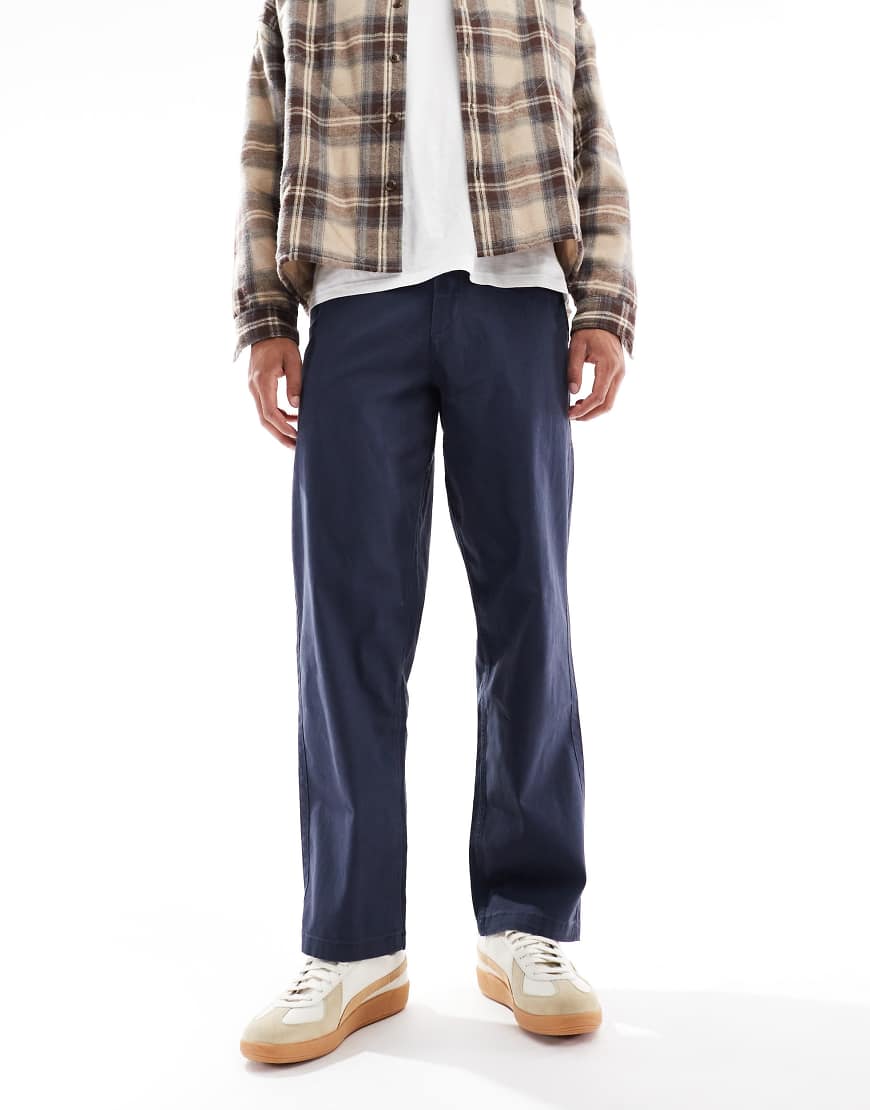 Jack & Jones - Karl - Lockere Chinohose in Marineblau von Jack & Jones