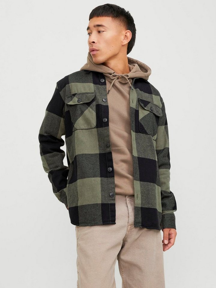 Jack & Jones Langarmhemd JJEDARREN OVERSHIRT LS NOOS von Jack & Jones