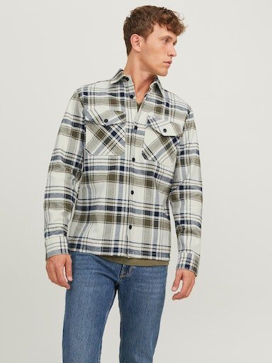 Jack & Jones Karohemd JPRROY CHECK OVERSHIRT L/S SN von Jack & Jones