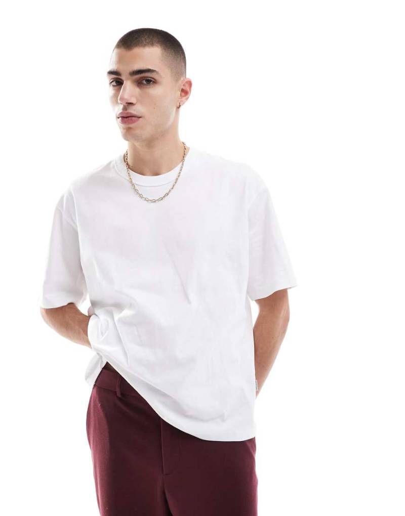 Jack & Jones - Kastiges T-Shirt in Weiß von Jack & Jones
