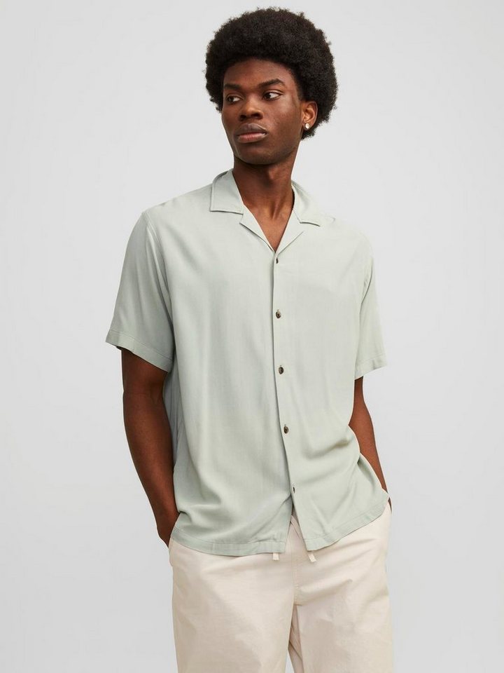 Jack & Jones Kurzarmhemd JJEJEFF SOLID RESORT SHIRT SS SN von Jack & Jones