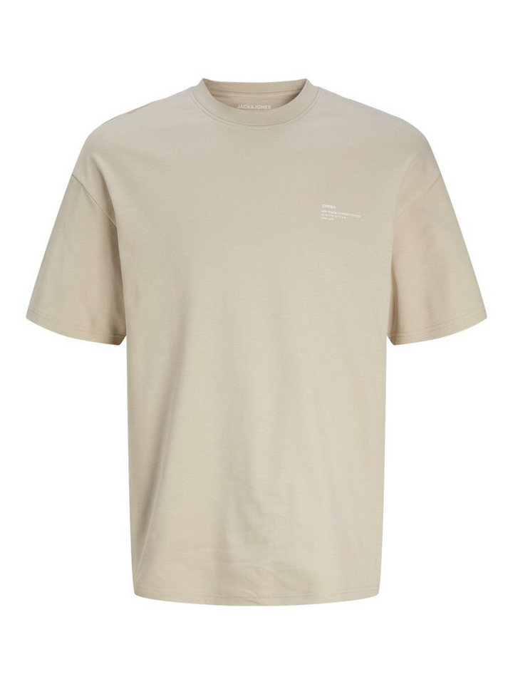 Jack & Jones Kurzarmshirt Basic T-Shirt mit Backprint - Regular Fit von Jack & Jones