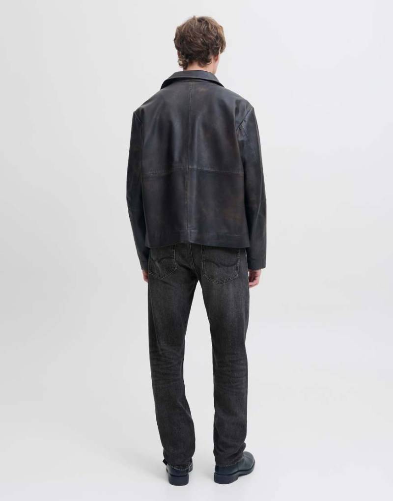 Jack & Jones - Lässig geschnittene Jeans aus grauem Denim von Jack & Jones